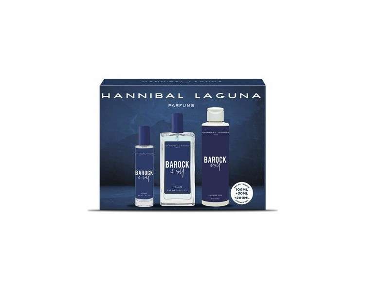 Hannibal Laguna Perfume Set for Men Baroque & Roll