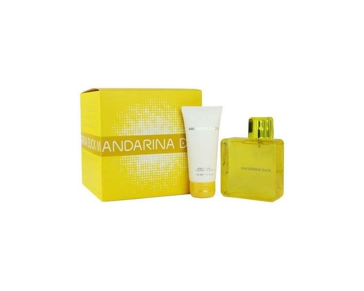 Mandarina Duck Set 100ml Eau de Toilette for Women & 50ml B