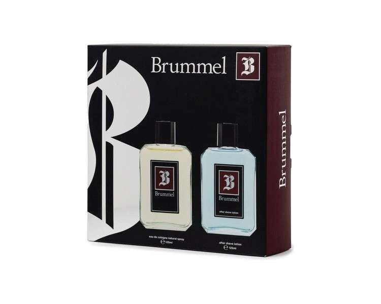 BRUMMEL Gift Set for Men Fragrance 125ml + After Shave Men Balm 125ml