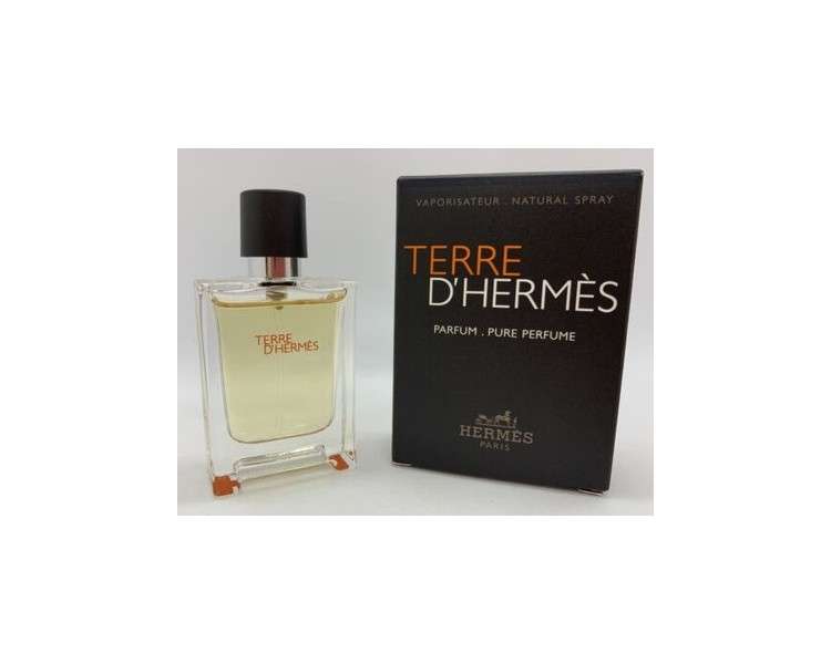 Hermes Terre D' Hermes Parfum Pure Perfume 12.5ml Spray Men's Fragrance Rarity