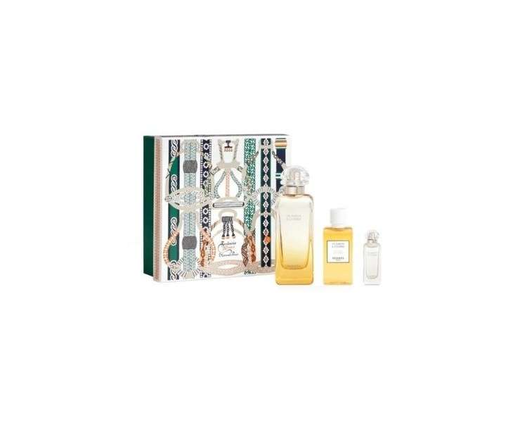 HERMES Un Jardin à Cythère Kit - EdT 100ml + EdT 7.5ml + Shower Gel 40ml