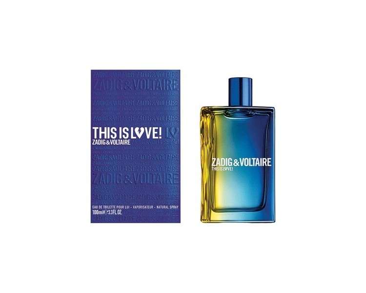 Zadig & Voltaire This is Love! pour Lui 100ml Eau de Toilette