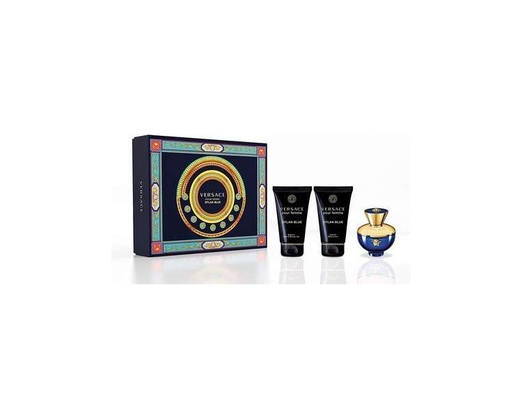 Versace Dylan Blue Kit 50ml + Shower Gel 50ml + Hydrate 50ml gift set