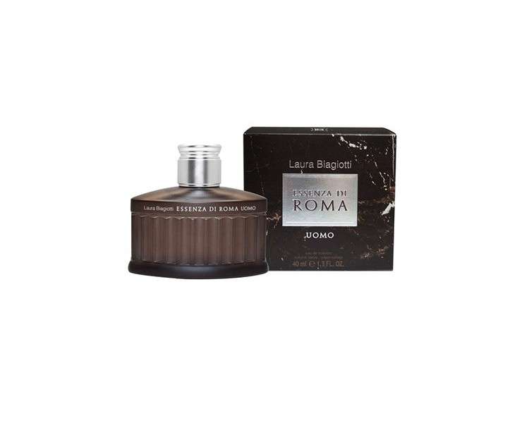 Laura Biagiotti Essenza di Roma Uomo Eau de Toilette Spray for Men 40ml