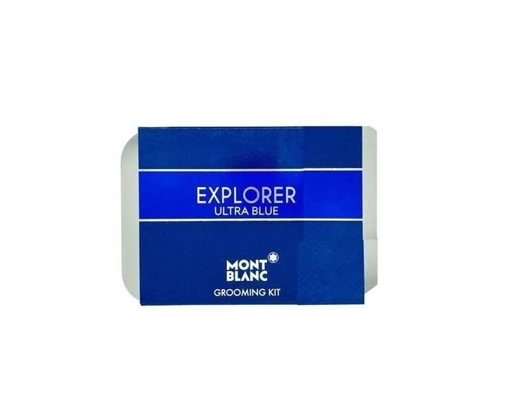 Mont Blanc Explorer Ultra Blue EDP 7.5ml Face Cream Gel 30ml Care Kit