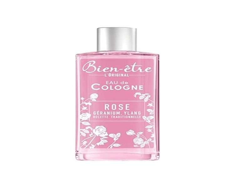 Bien Être Rose Geranium Ylang Ylang Fragrance Eau de Cologne 250ml