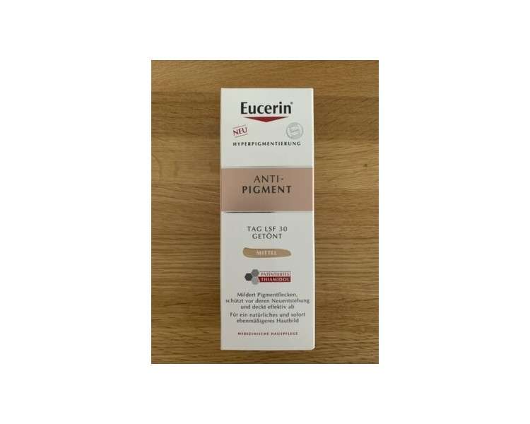 Eucerin Anti-Pigment Tinted Day Cream SPF 30 Medium 50ml