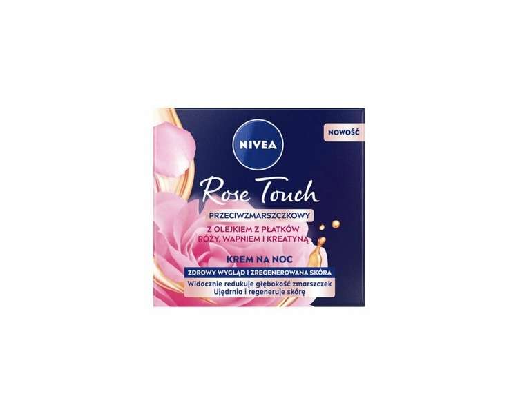 Nivea Rose Touch Anti-Wrinkle Night Cream 50ml