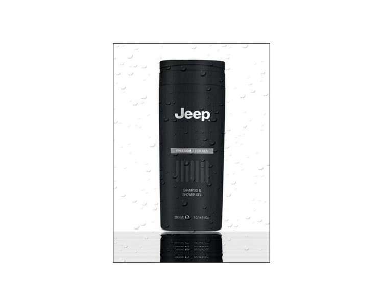 Jeep Freedom All in One Shampoo and Shower Gel 300ml - New