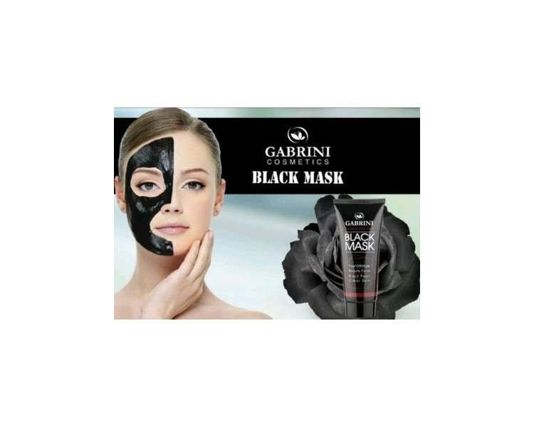 Gabrini Black Mask Acne Peel-Off Facial Cleansing Blackhead Remover 80ml