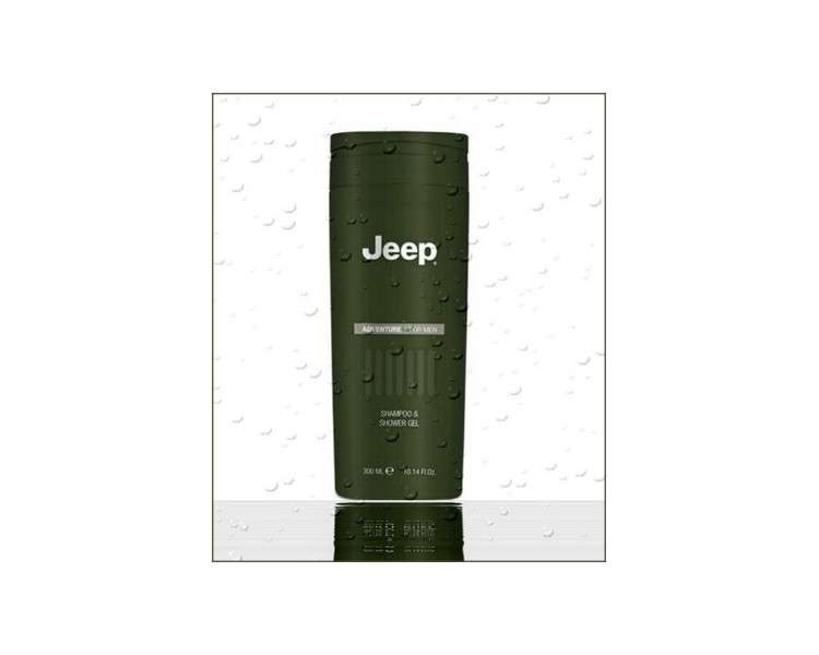 Jeep Adventure All in One Shampoo & Shower Gel 300ml - New