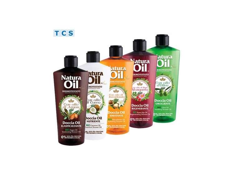NANI Natura Oil Nourishing Shower Oil with Organic Oils 5 Varieties 250ml Each