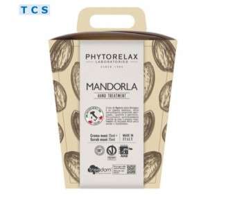 PHYTORELAX Mandorla Hand Care Gift Set Hand Cream 75ml + Scrub 75ml