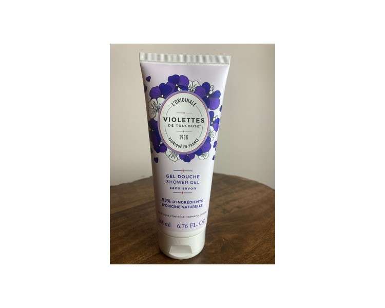 Berdoues L'Originale Violettes de Toulouse Shower Gel 200ml Tube