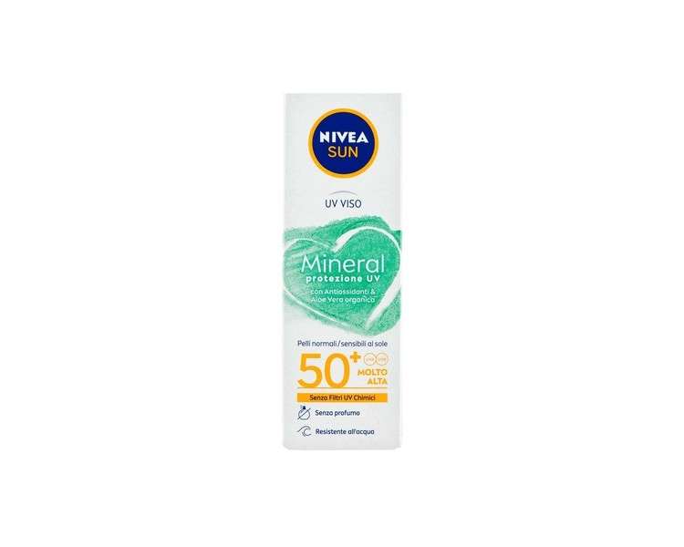 Nivea Sun Mineral Face Cream FP50+ 50ml