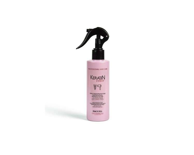 Phytorelax Laboratories 6025273 Thermoprotector Spray for Straighteners and Phones 200ml - Color Safe for Dyed and Treated Hair
