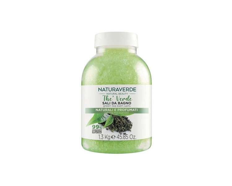 Naturalverde Natural Beauty Green Tea Bath Salt 1300g