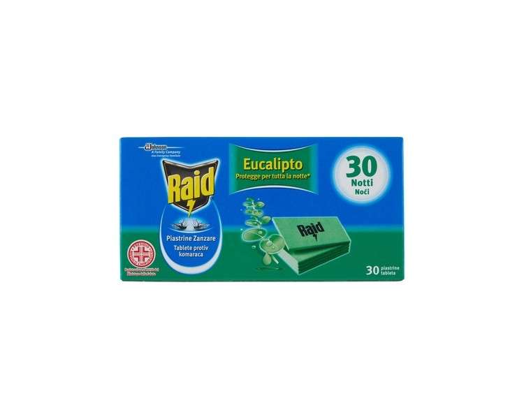 Raid Anti Mosquito Flakes Eucalyptus Pack Of 30