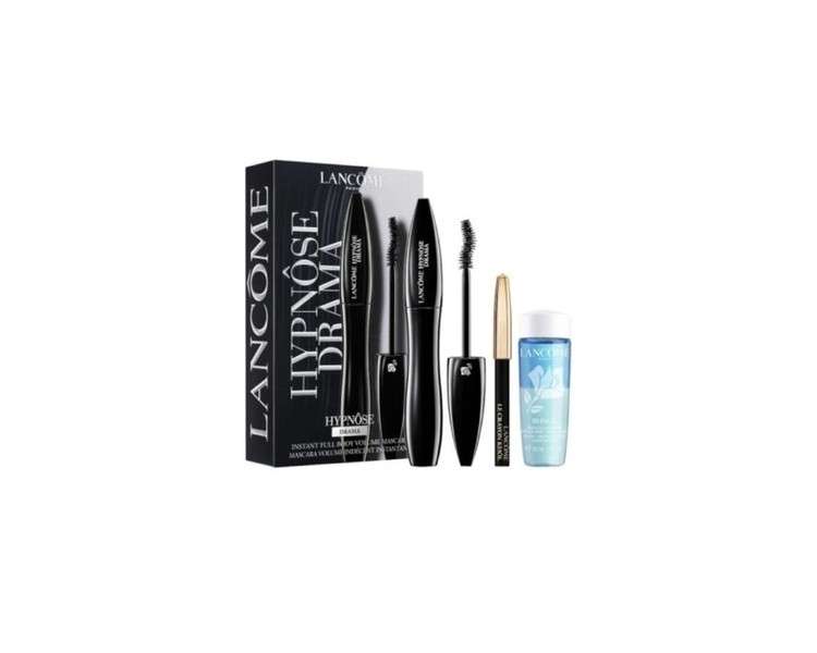 Lancome Kit Hypnose Drama Kit Mascara 6.5ml Black + Make-Up Remover 30ml + Le Crayon Khol Eye Pencil 01 Black 0.7g