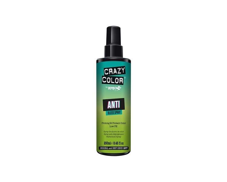 Crazy Color Anti Bleed Lock in Hair Colour Spray 250ml