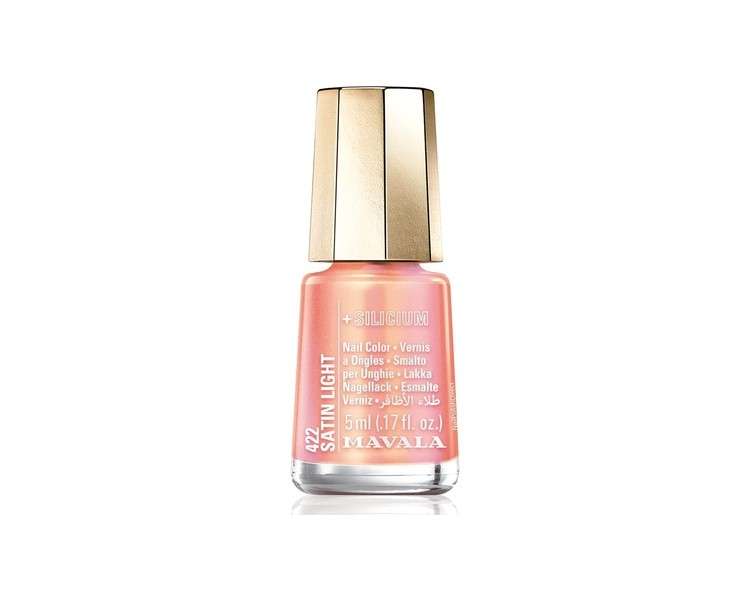 Mavala Prismatic Spring/Summer 2022 Nail Polish Collection Satin Light 5ml (422)