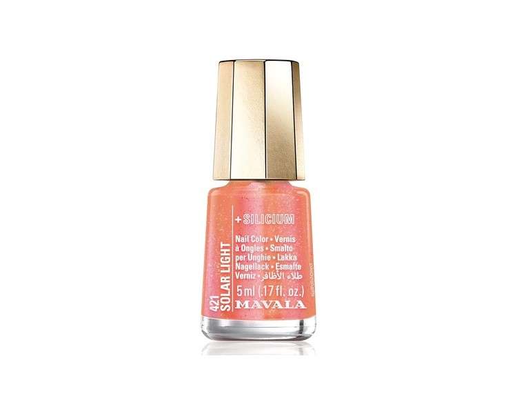 Mavala Prismatic Spring/Summer 2022 Nail Polish Collection Solar Light 5ml 421