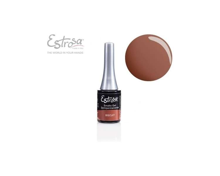 Estrosa Semi Permanent Biscuit Gel Nail Polish 14ml