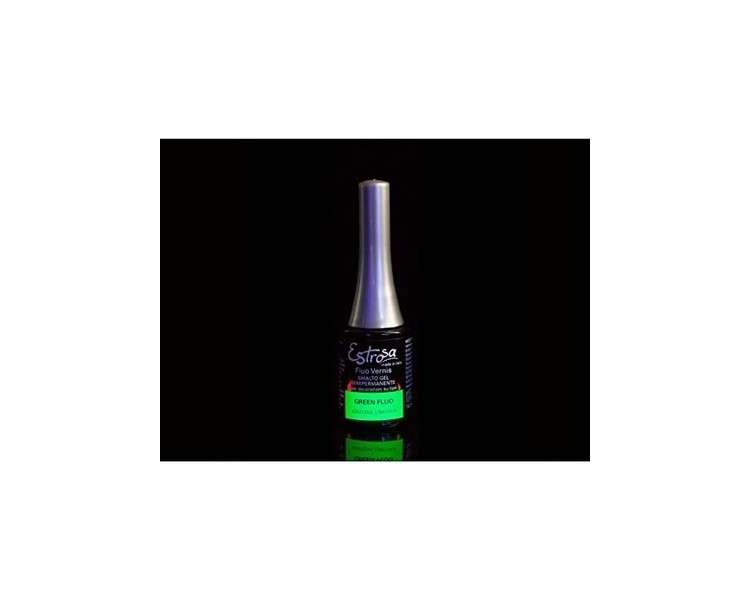 Estrosa Green Fluo Semi-Permanent Gel Polish 100g 7055