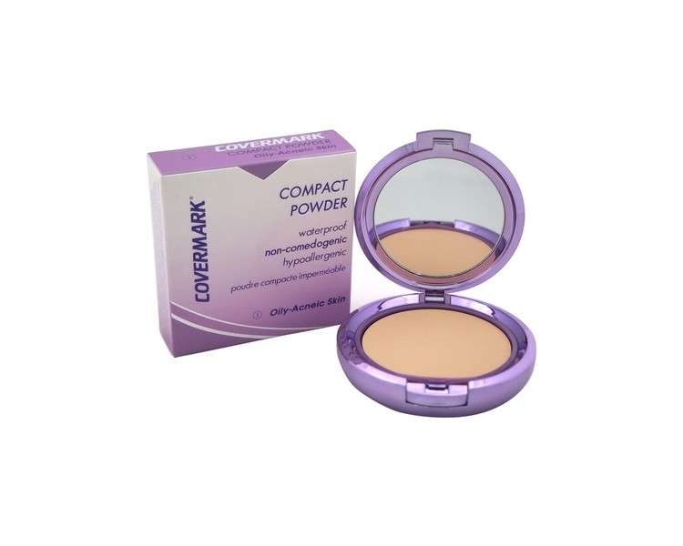 Covermark Oily 1 Compact Powder Shade 1