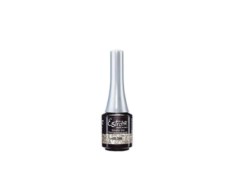 ESTROSA Glitter Glow Chrom Half-Permanent Gel Nail Polish