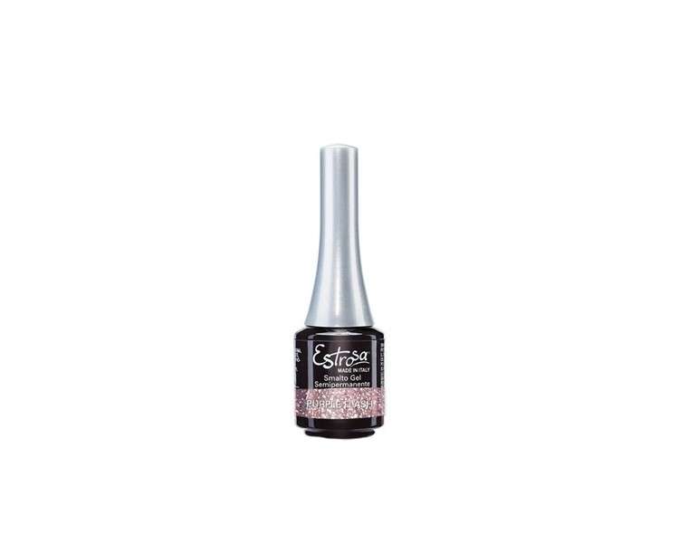 ESTROSA Glitter Purple Flash Semi-Permanent Gel Nail Polish