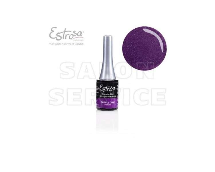 ESTROSA Chic Purple Semi-Permanent Gel Nail Polish 14ml