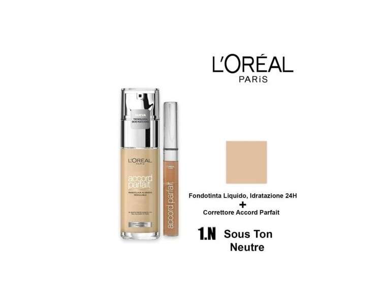 L'Oreal Paris Abb Accord Parfait DIY 1N+CORR.2R