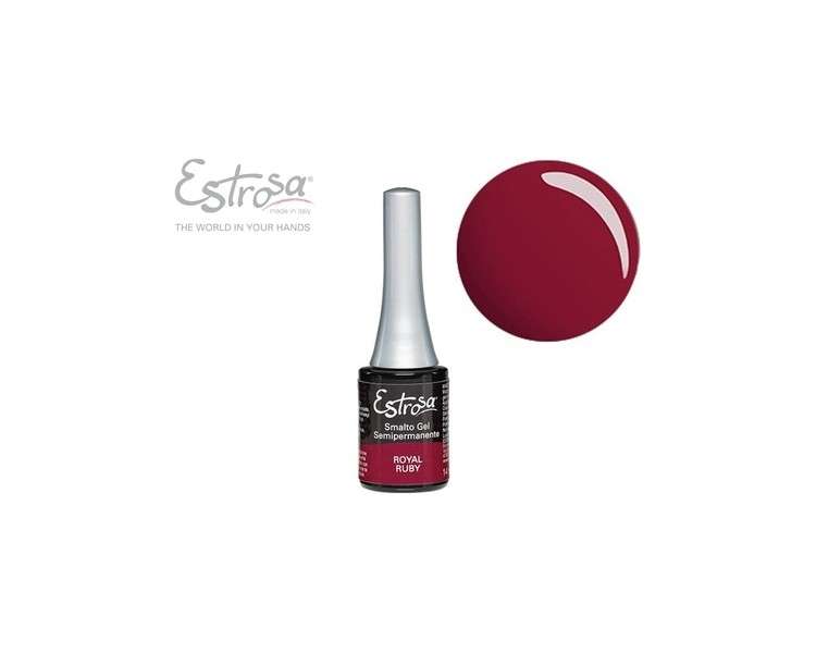 Estrosa Gel Nail Polish Royal Ruby 50g 7128 - Royal Ruby