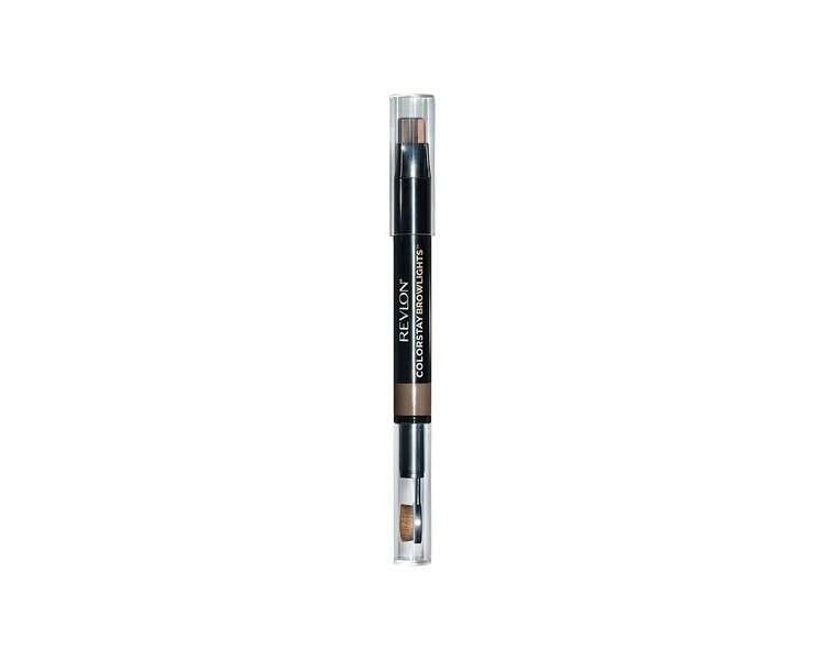 Revlon ColorStay Browlights Eyebrow Pomade Pencil Medium Brown 0.038oz (1.1g)