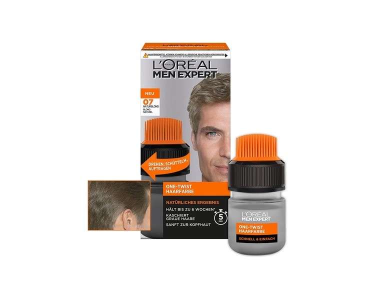 07 Natural Blonde - Hair Color for Men One Twist