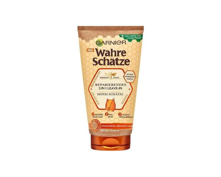 Wahre Schätze Repairing Hair Treatment with Honey and Beeswax 150ml