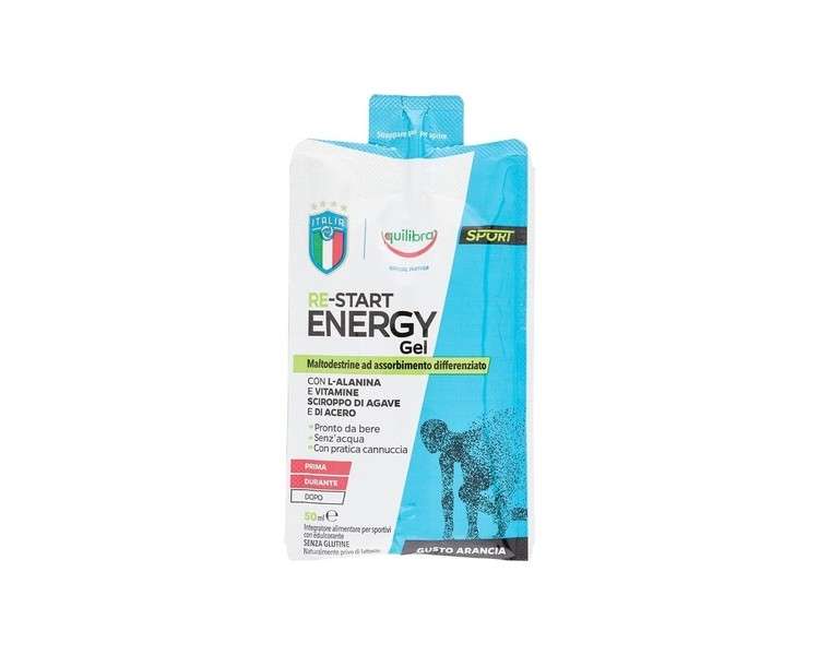 Equilibra Re-Start Energy Gel Dietary Supplement 55g