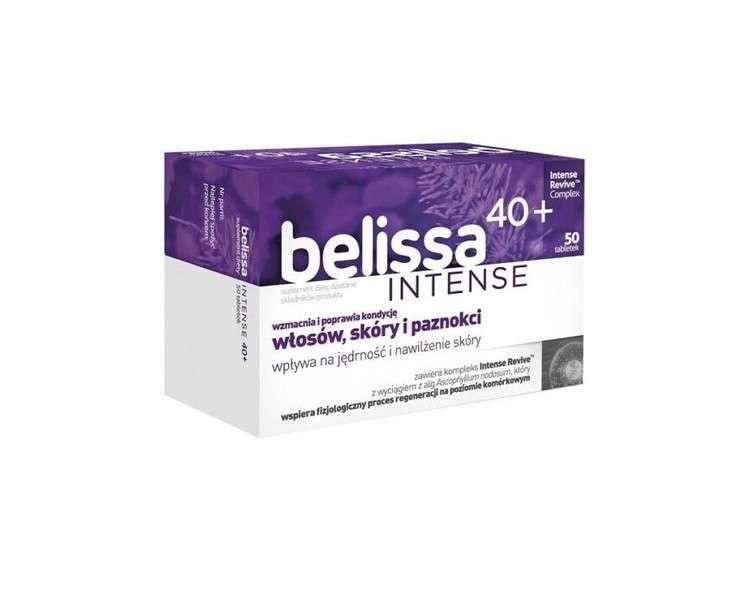 Belissa Intense 40+ Intense Revive Complex Vitamins and Minerals 50 Tablets