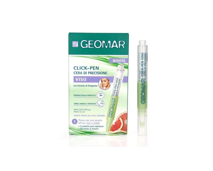 GEOMAR Wax Pen Click Pen for Eyebrows - Ready to Use