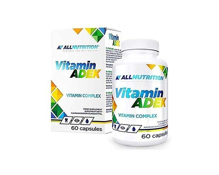 ALLNUTRITION Vitamin ADEK 60 Capsules