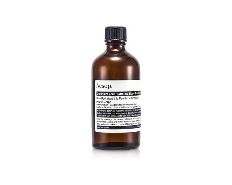 Aesop Geranium Leaf Hydrating Body Treatment 100ml