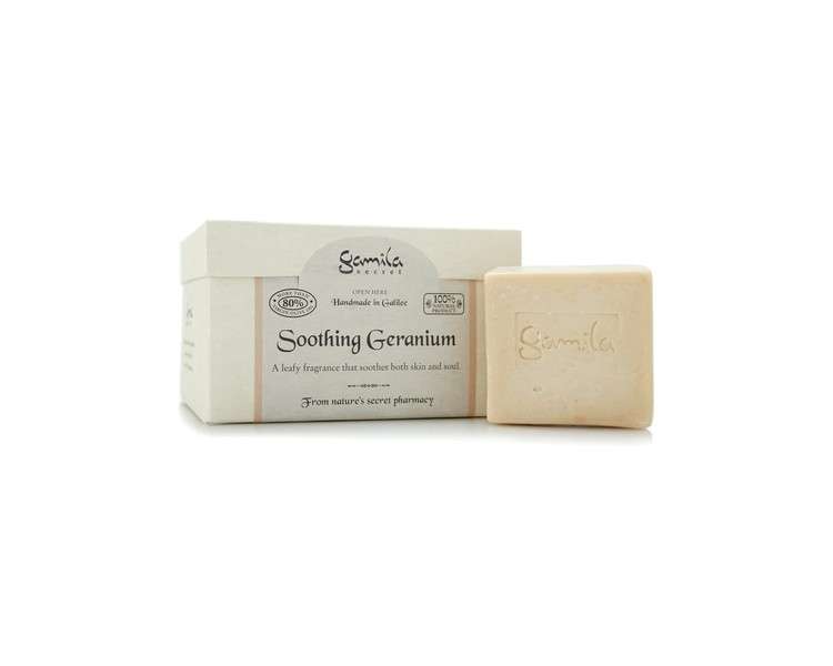 Gamila Secret Soothing Geranium Cream Bar 115g