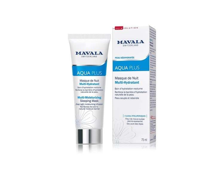 Mavala Aqua Plus Multi-Moisturizing Sleeping Mask 75ml