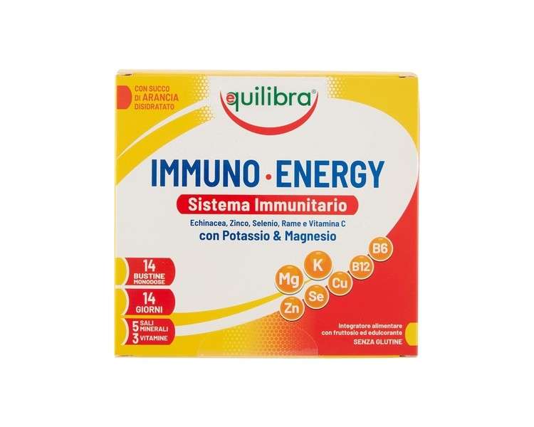 Equilibra Immuno Energy Potassium & Magnesium 14 Sachets