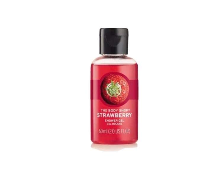 The Body Shop Strawberry Shower Gel Travel Size 60ml