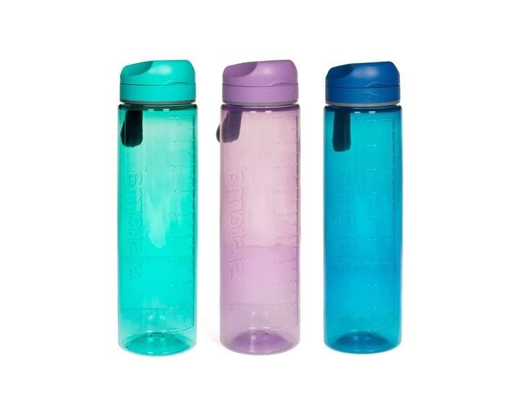 Sistema Flip Top Water Bottle Tritan Transparent 1L