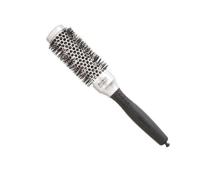 Olivia Garden Essential Blowout Classic Silver Hairbrush 35