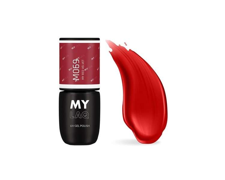 MYLAQ UV Nail Polish My Red Velvet 5ml