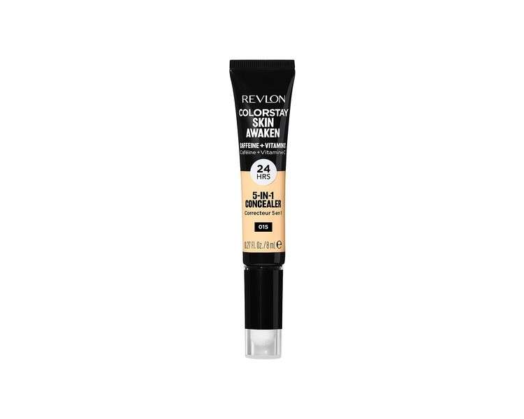 Revlon ColorStay Skin Awaken 5-in-1 Concealer 24HR Wear Fragrance & Paraben Free Universal Neutraliser 015 8ml